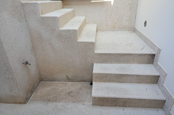 Poured Steps Service in Modesto