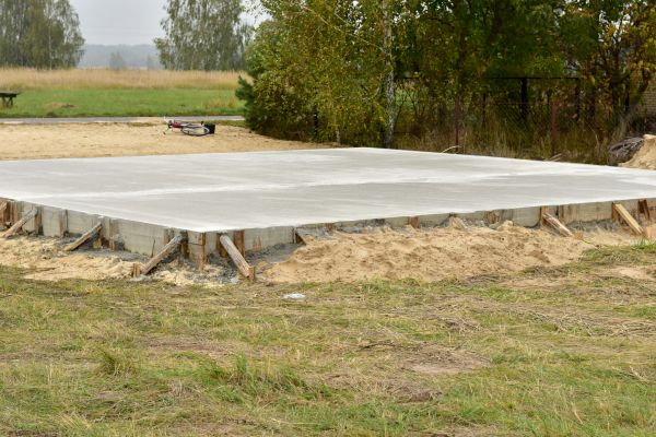 Concrete Base Installation in Modesto