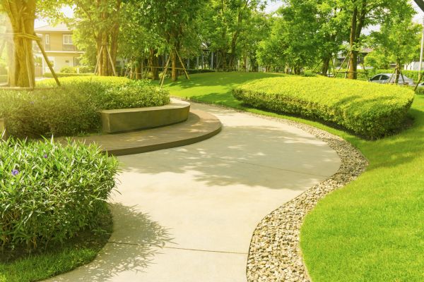 Cement Walkway Installation in Modesto