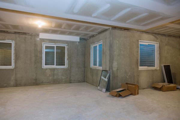 Basement Concrete Installation in Modesto