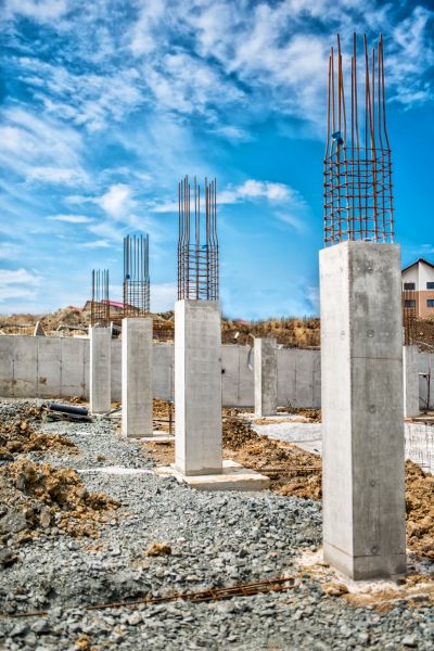 Concrete Footer Pouring in Modesto