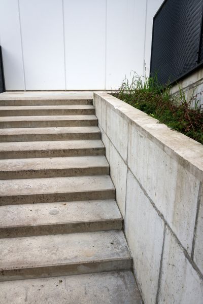 Cement Stair Installation in Modesto