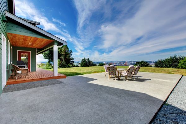 Backyard Concrete Paving in Modesto