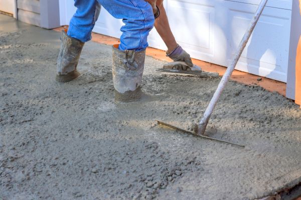Driveway Slab Construction in Modesto