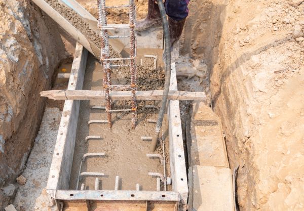 Cement Foundation Pouring in Modesto