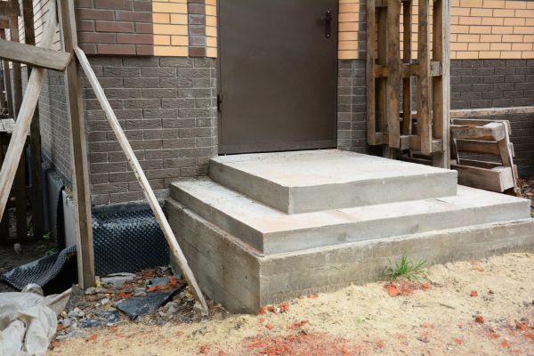Cement Steps Construction in Modesto