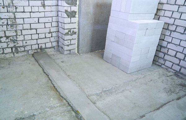 Basement Concrete Construction in Modesto
