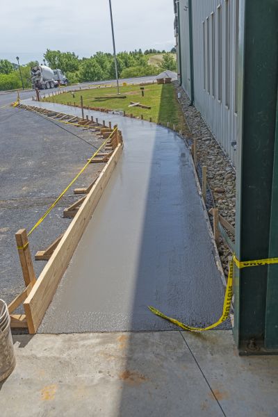 Concrete Sidewalk Paving in Modesto