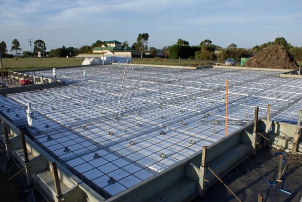 Barn Pad Construction in Modesto