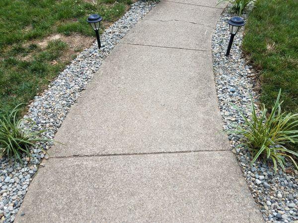 Cement Path Construction in Modesto