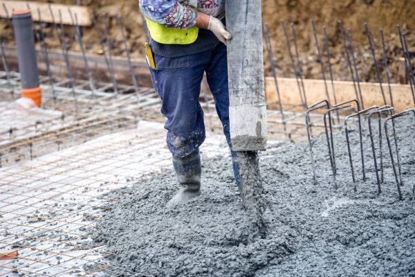 Cabin Foundation Pouring in Modesto
